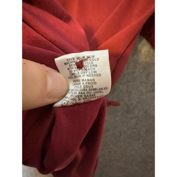 Travis Mathew Mens XXL Pocket Golf Polo Pinehurst Red - Picture 9 of 9